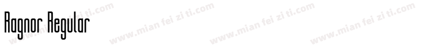 Ragnor Regular字体转换